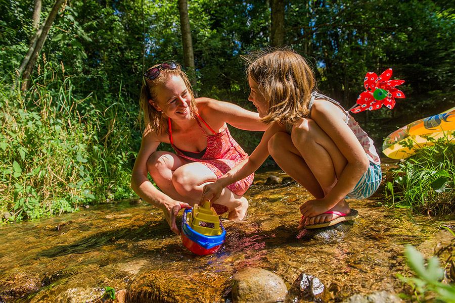Clos de la Chaume : club enfants au camping dans les Vosges