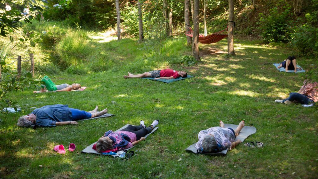 Relaxation sophrologie activités au camping Vosges à Corcieux